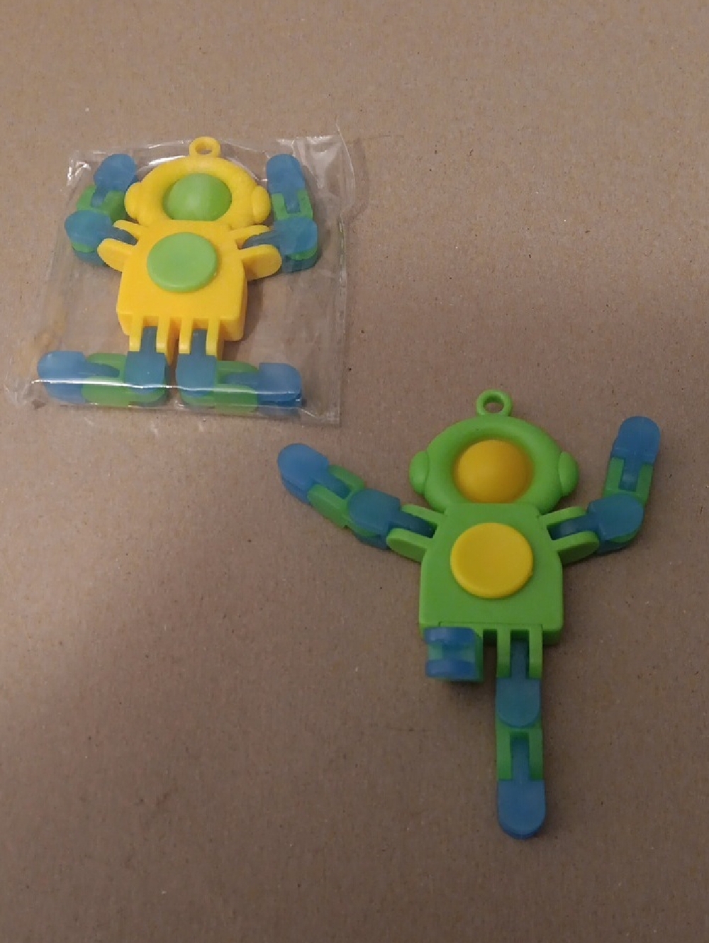 Fidget robot Keychain Anxiety Autism